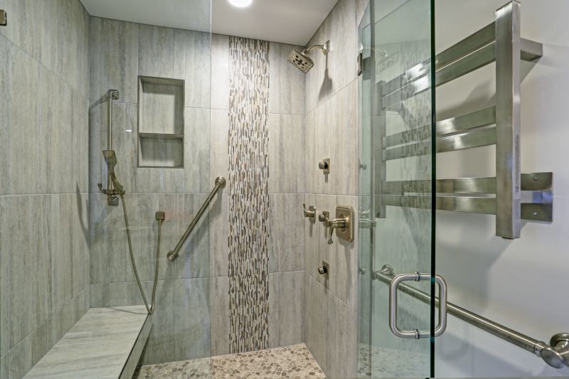 Natural Stone Finishes in Shower