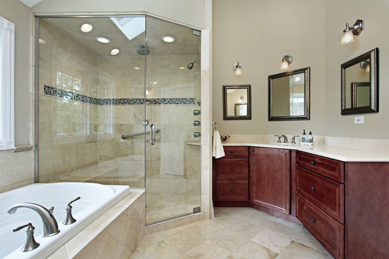 Tile Shower Interior